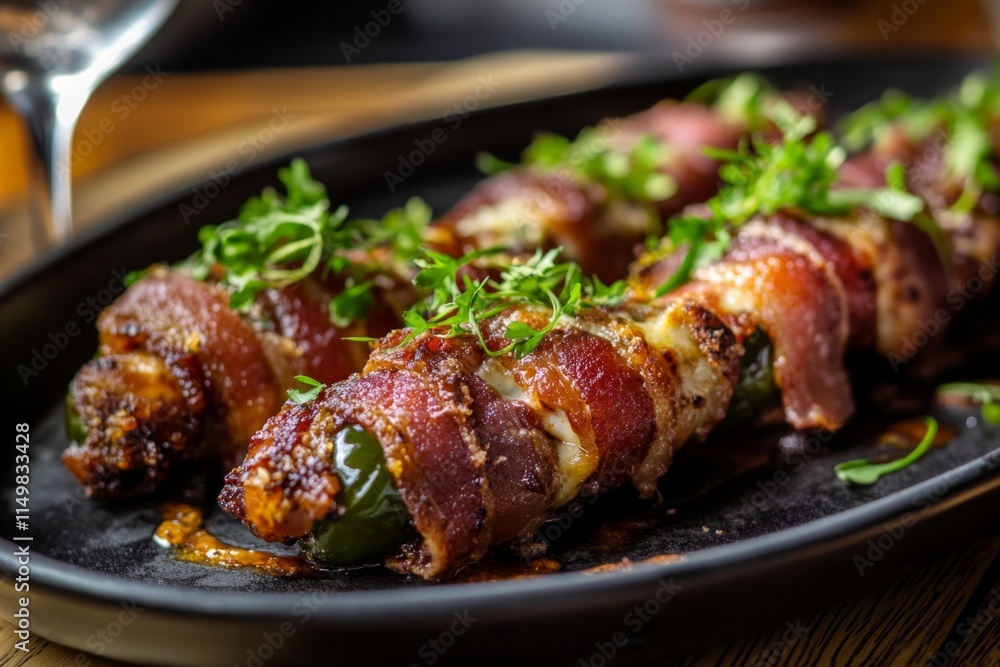Bacon-Wrapped Stuffed Peppers - A Culinary Delight Bacon-Wrapped Stuffed Peppers - A Culinary Delight