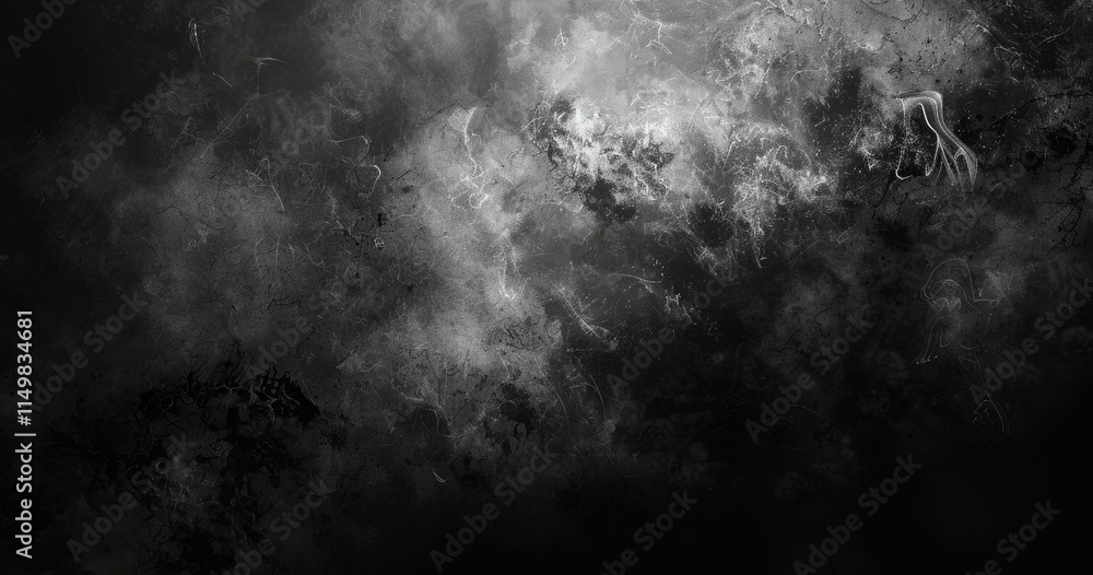 Abstract smoky texture in shades of black and gray, evoking a sense of mystery. Abstract smoky texture in shades of black and gray, evoking a sense of mystery.