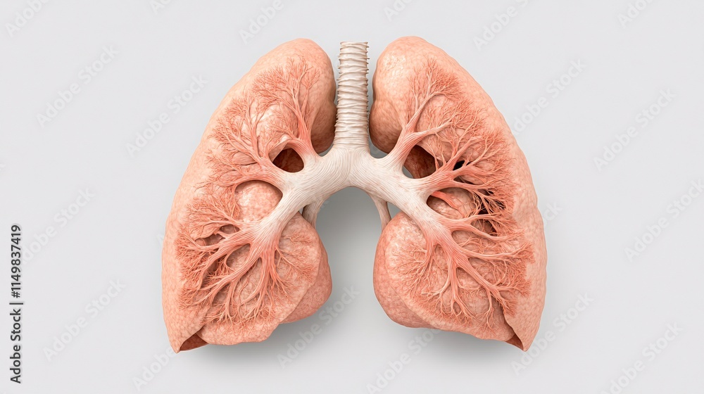 Realistic Rendering of Smoker's Lungs in Detail Realistic Rendering of Smoker's Lungs in Detail