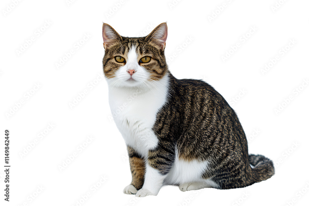 Obraz premium cat looking at camera