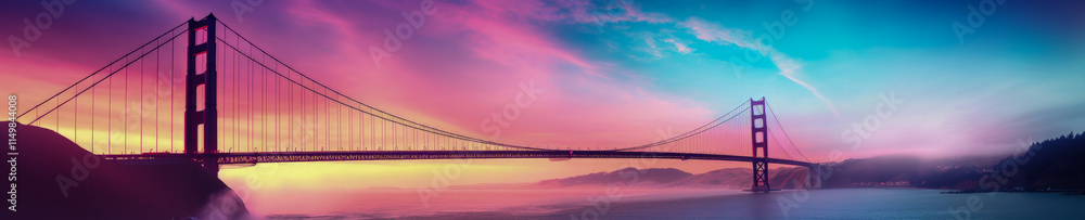 Obraz premium Beautiful landscape natural landscape panorama