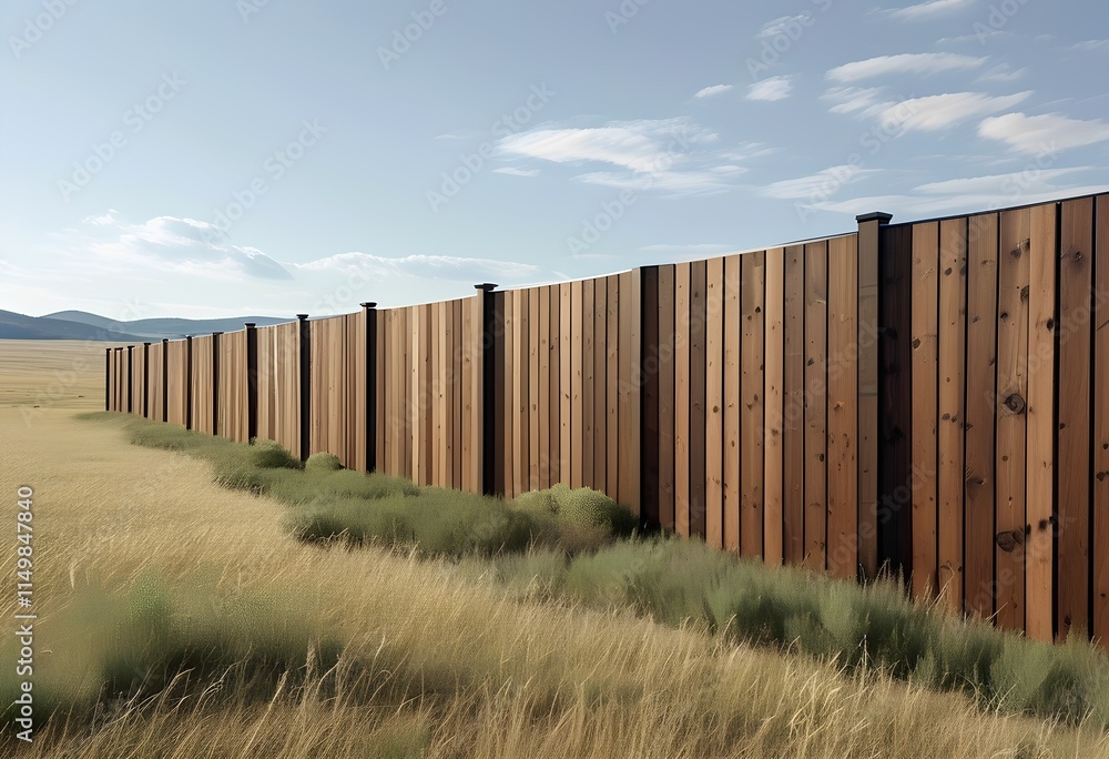 Fototapeta premium wood fence
