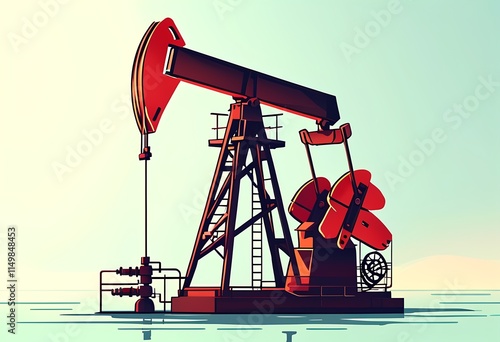 oil derrick photo