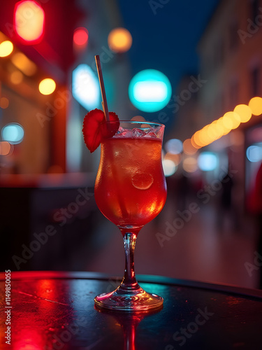 cocktail in the bar