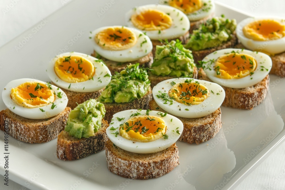 Avocado and Egg Toast Bites - A Healthy and Delicious Breakfast Avocado and Egg Toast Bites - A Healthy and Delicious Breakfast