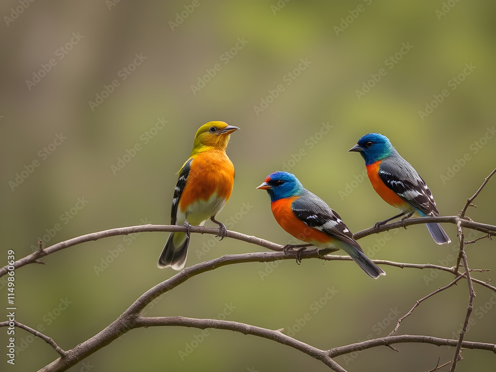 Fototapeta premium Exploring the World of Birds