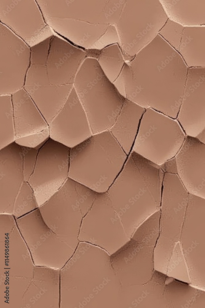 PANTONE 17-1230 Mocha Mousse Minimalist 3D Pattern Wallpaper Design Background PANTONE 17-1230 Mocha Mousse Minimalist 3D Pattern Wallpaper Design Background