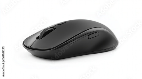 A dual-mode Bluetooth and USB mouse, allowing users to switch between devices with ease. photo