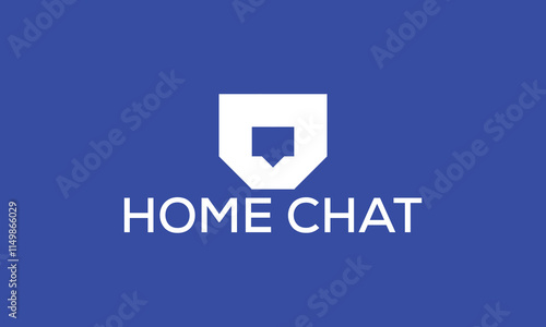 letter HOME CGAT logo design vector template design file