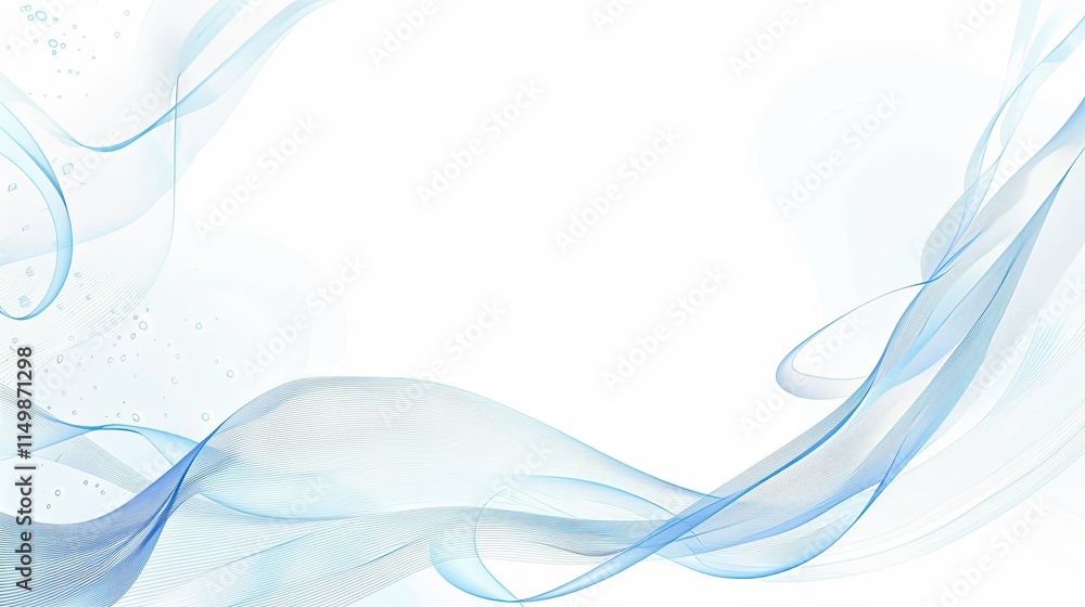 A soft, flowing abstract design in blue tones, ideal for backgrounds or digital graphics. A soft, flowing abstract design in blue tones, ideal for backgrounds or digital graphics.