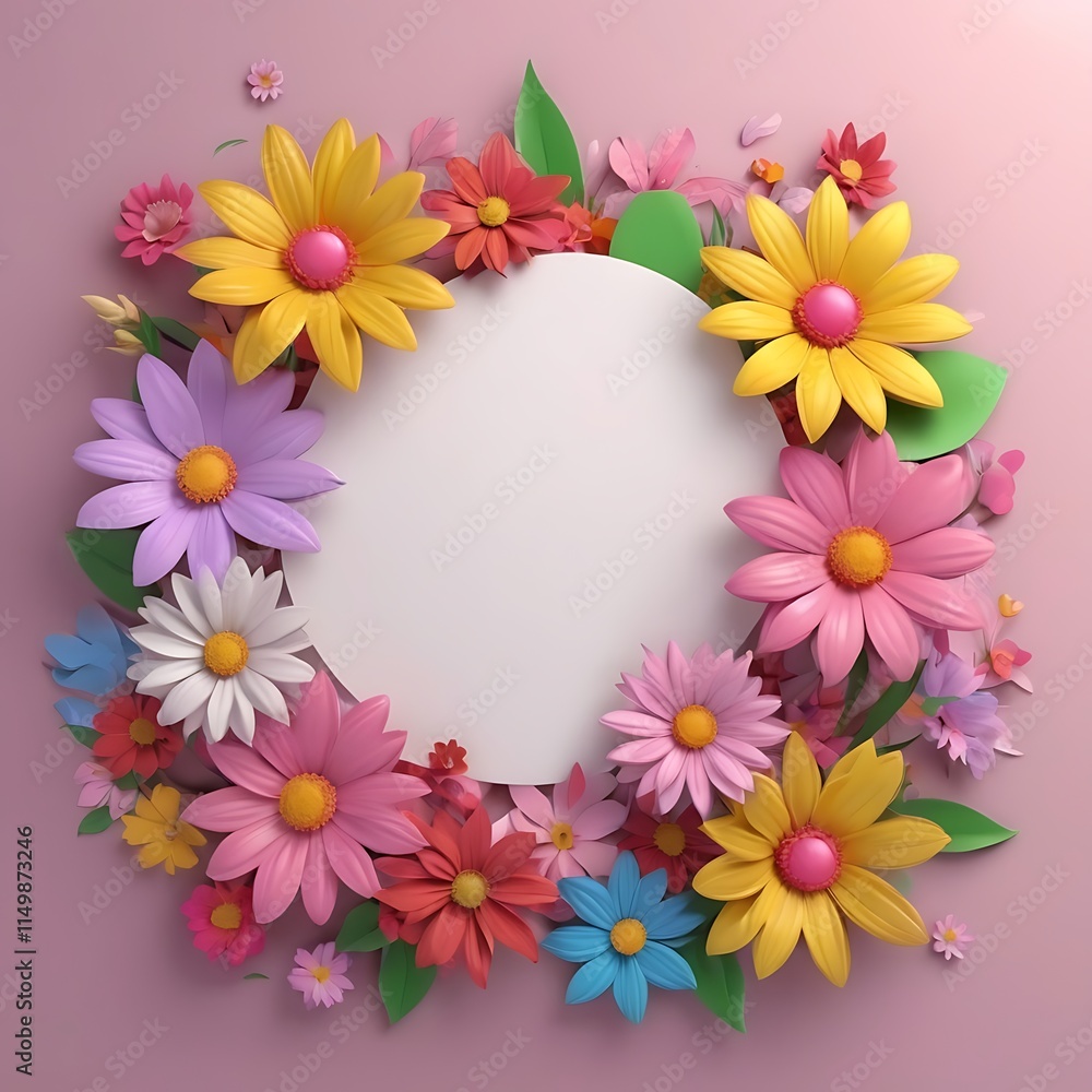 Beautiful Wild flowers in a sunny spring day, abstract flower Beautiful Wild flowers in a sunny spring day, abstract flower