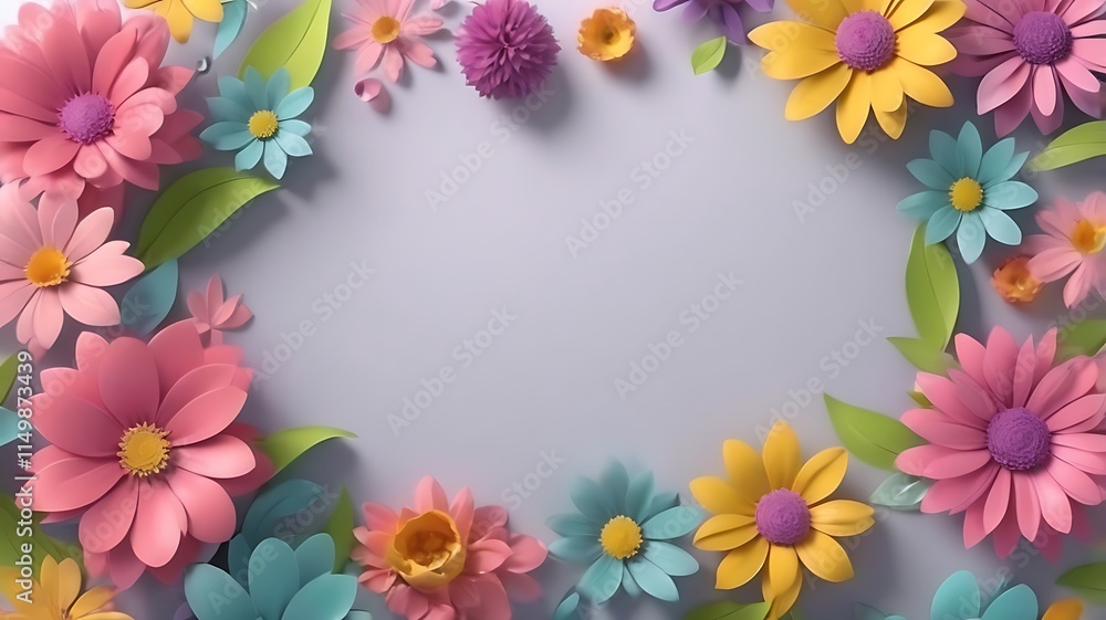 Beautiful Wild flowers in a sunny spring day, abstract flower Beautiful Wild flowers in a sunny spring day, abstract flower