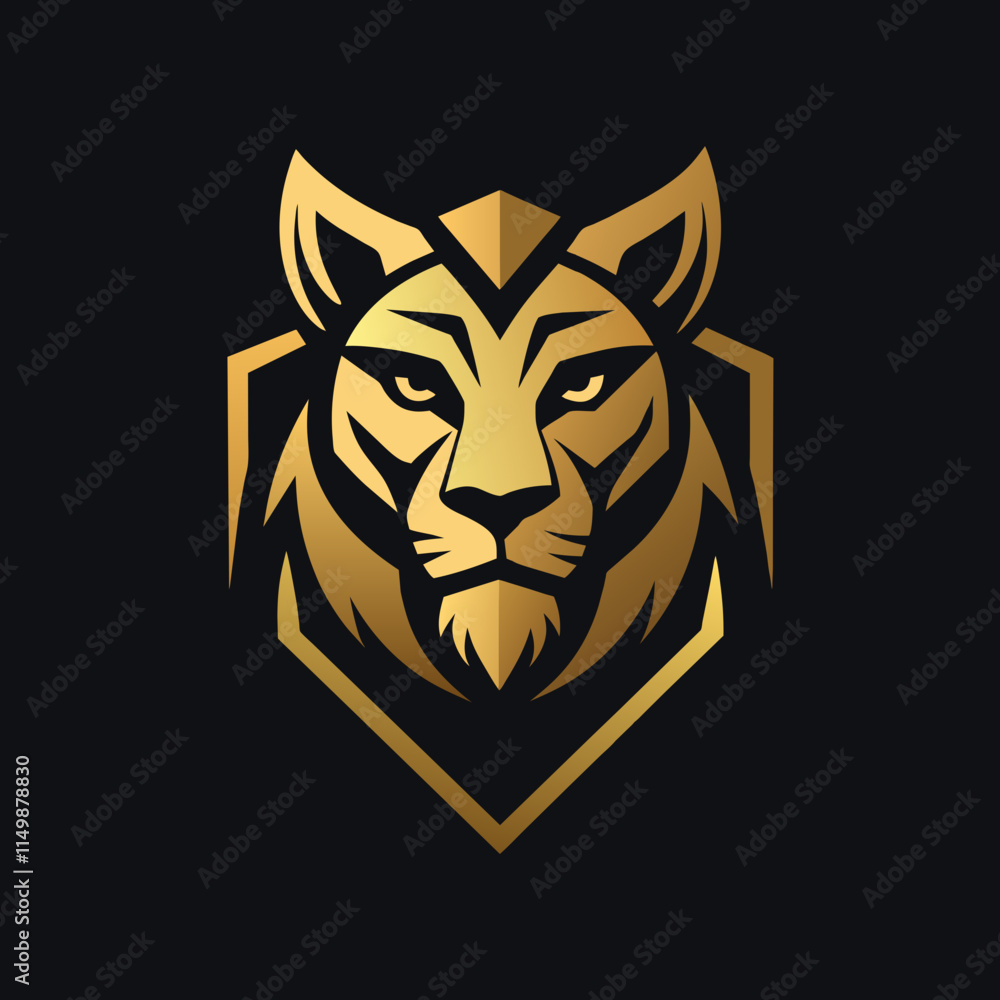 tiger head vector