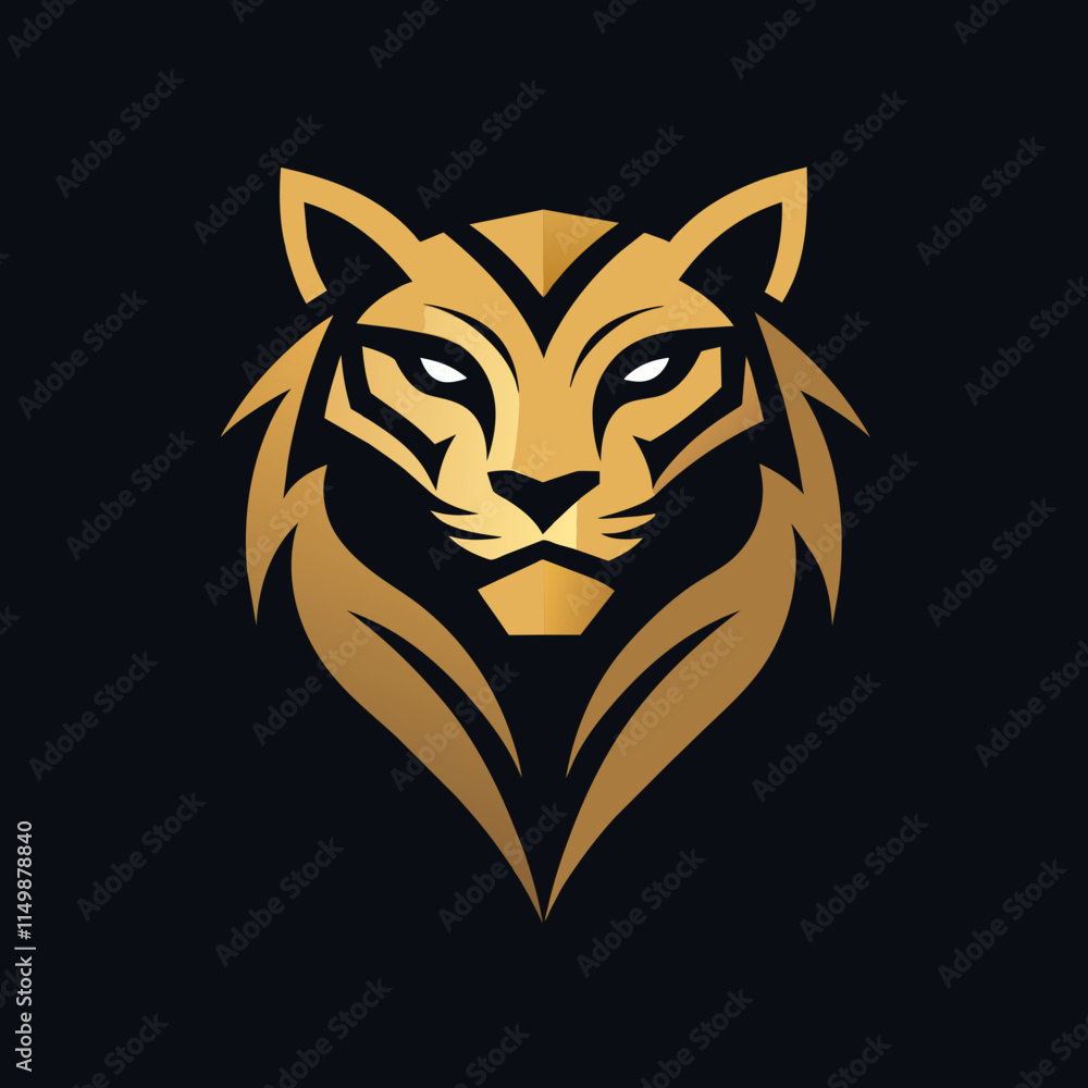 head of a tiger head of a tiger
