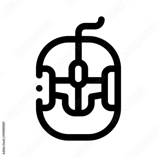 Mouse line icon