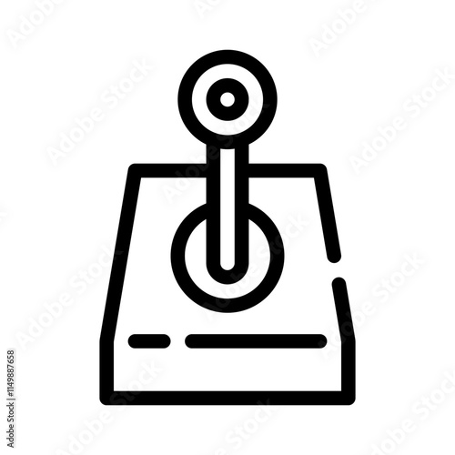 joystick line icon