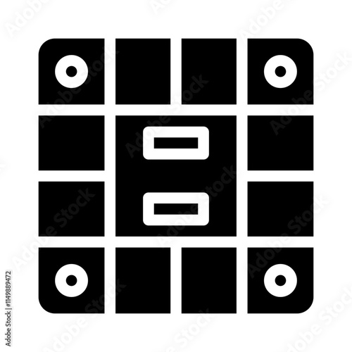 board glyph icon