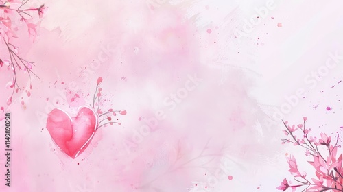 pink heart shaped card