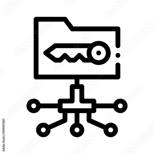 FTP line icon