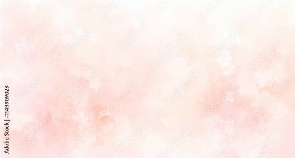 Watercolor background in soft pastel peach and pink with vector illustration, high resolution and detail, featuring white space and white background of high quality and watercolor texture. Watercolor background in soft pastel peach and pink with vector illustration, high resolution and detail, featuring white space and white background of high quality and watercolor texture.