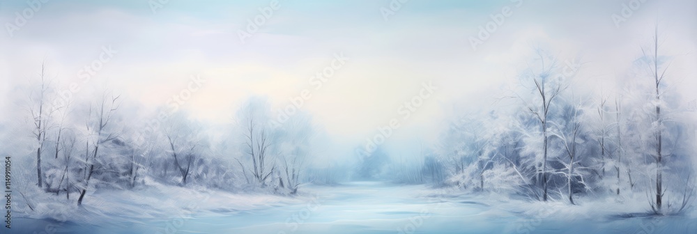A serene winter landscape depicting a snow-covered forest, with bare trees and a tranquil atmosphere under a pale blue sky, illustrating the beauty and quietude of nature during the colder months. A serene winter landscape depicting a snow-covered forest, with bare trees and a tranquil atmosphere under a pale blue sky, illustrating the beauty and quietude of nature during the colder months.
