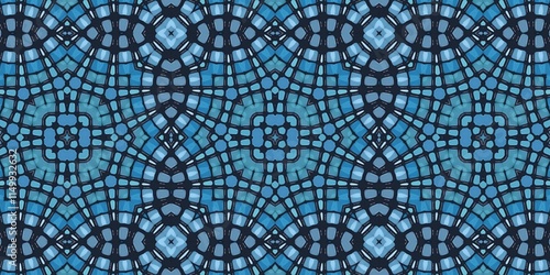 Abstract Kaleidoscope Geometry Psychedelic Art Fabric textile Pattern Background Wallpaper