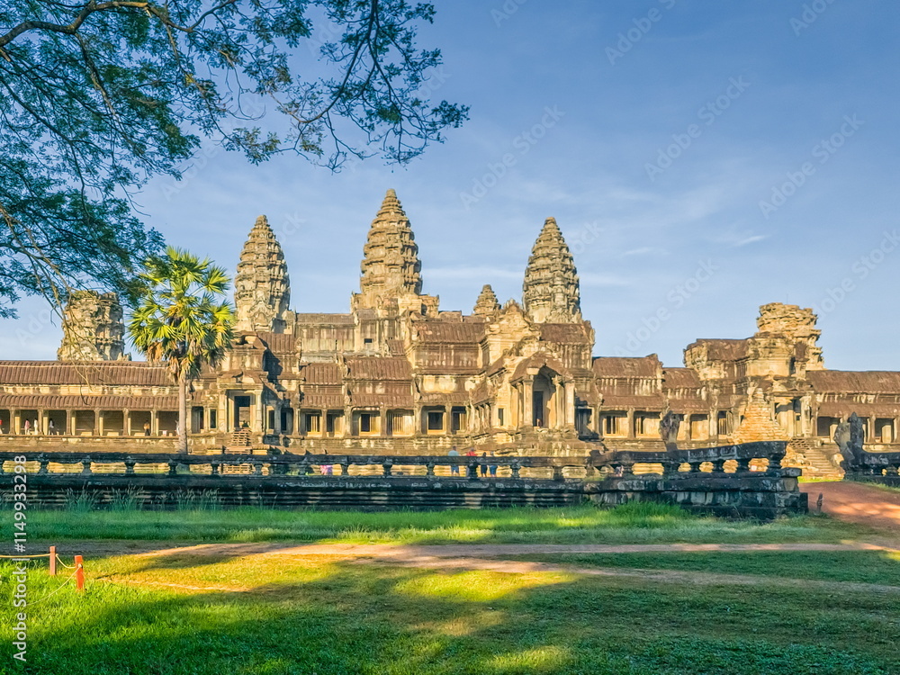 Fototapeta premium Angkor Wat temple in Angkor, Cambodia
