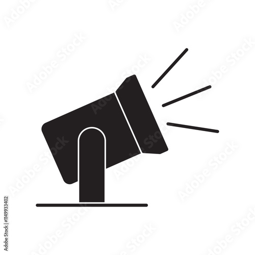 spotlight flat icon vector
