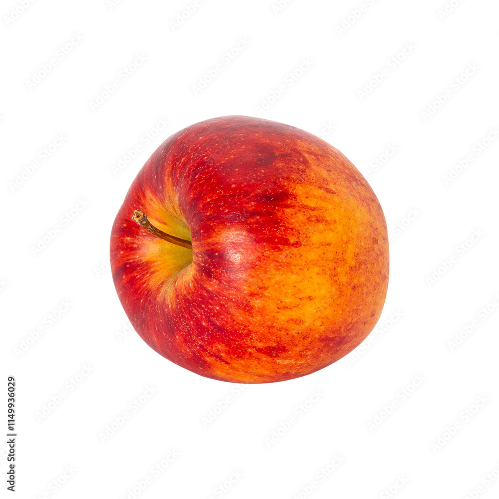 Obraz premium Red Apple, cutout, full depth of field.
