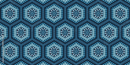 Abstract Kaleidoscope Geometry Psychedelic Art Fabric textile Pattern Background Wallpaper