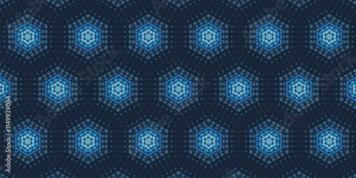 Abstract Kaleidoscope Geometry Psychedelic Art Fabric textile Pattern Background Wallpaper