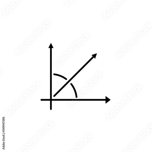 square dimension icon, simple flat style, illustration, logo sign symbol pictogram template, for ui or ux isolated on white for mobile app, editable