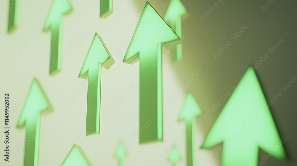 Stock market board displaying significant gains, reflecting investor confidence and economic growth, with numbers and arrows indicating upward trends Stock market board displaying significant gains, reflecting investor confidence and economic growth, with numbers and arrows indicating upward trends