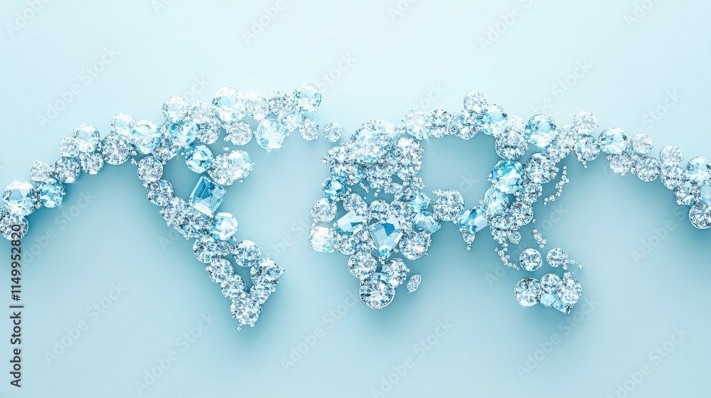 light blue background with a digital world map and global network connections, representing the concept of international business or connectivity light blue background with a digital world map and global network connections, representing the concept of international business or connectivity