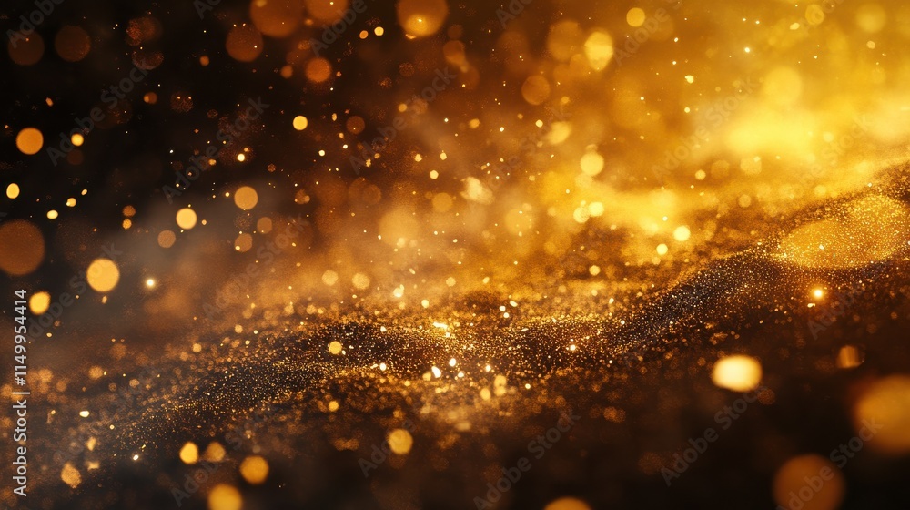 Fototapeta premium Technology Particle Abstract Background