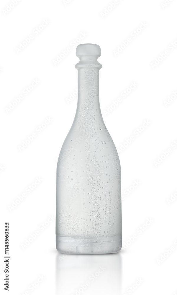 plastic bottle in the shape of champagne plastic bottle in the shape of champagne