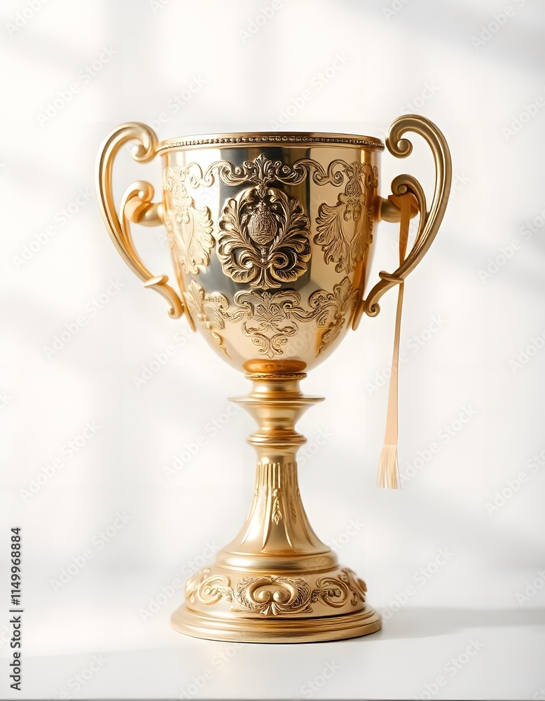 gold cup isolated on white gold cup isolated on white