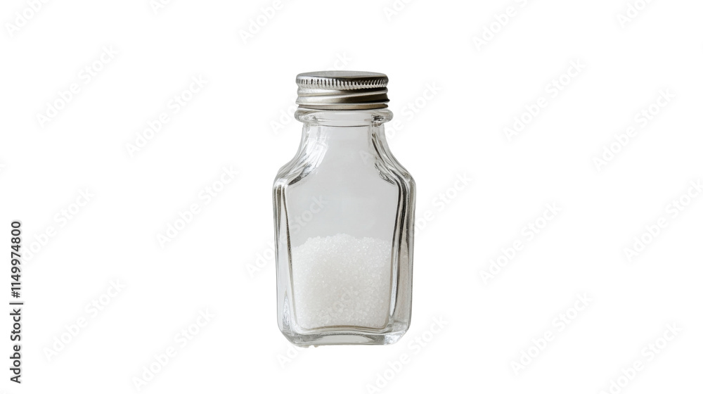Salt jar, transparent background Salt jar, transparent background