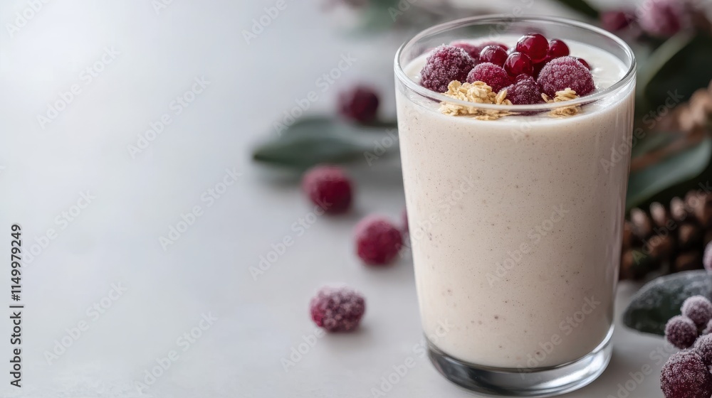 A glass brimming with smooth milk and fresh raspberries, embodying a refreshing and nutritious treat. A glass brimming with smooth milk and fresh raspberries, embodying a refreshing and nutritious treat.