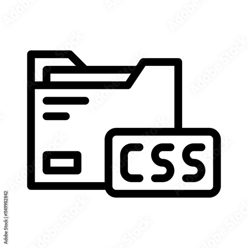 CSS line icon