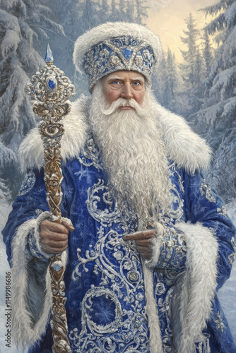 Väterchen Frost or Ded Moroz: The Enchanting Winter Guardian