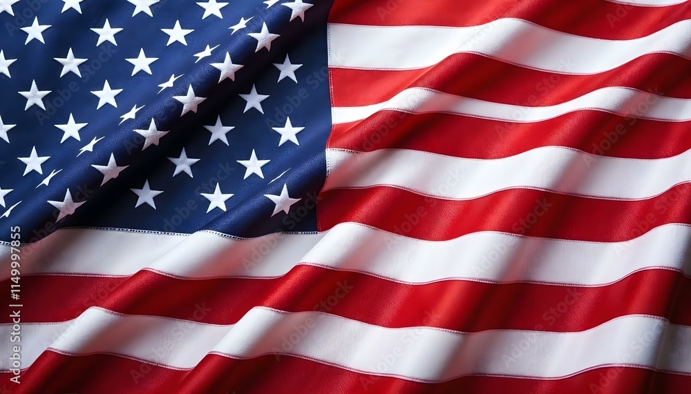 Fototapeta premium USA American flag stars and stripes abstract background