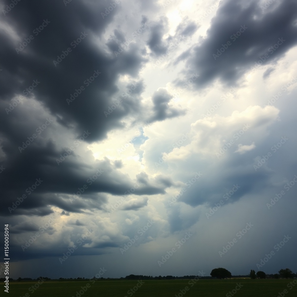 A dramatic photograph of Saison Summer, intense stormy skies, high tension, dark clouds, strong contrast, highly saturated colors A dramatic photograph of Saison Summer, intense stormy skies, high tension, dark clouds, strong contrast, highly saturated colors