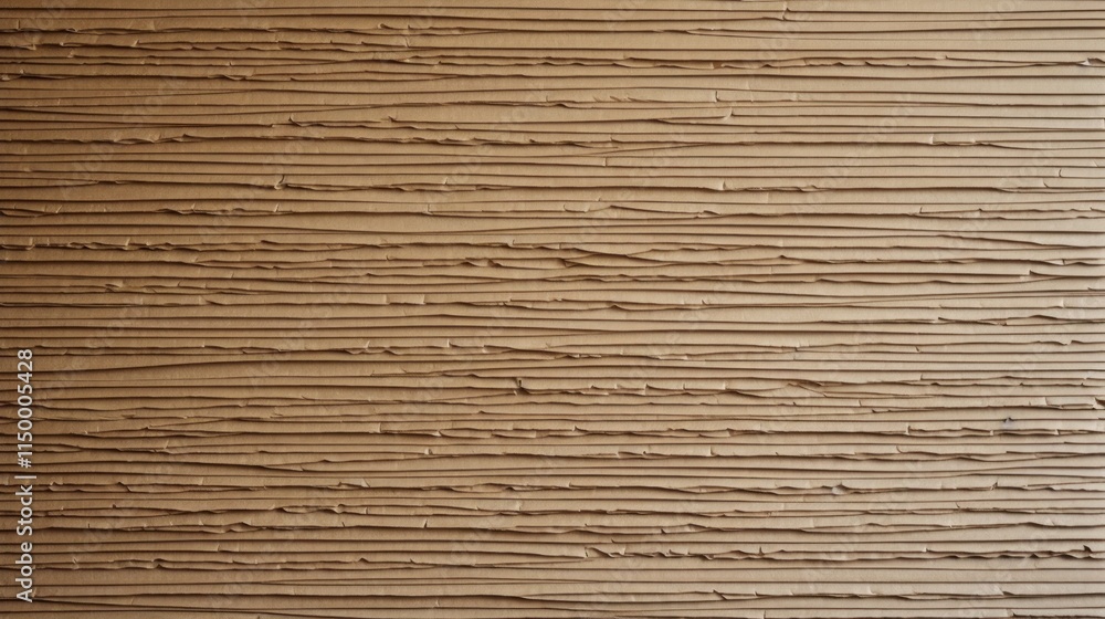 Stacked Layers Of Brown Cardboard Showing Texture Stacked Layers Of Brown Cardboard Showing Texture