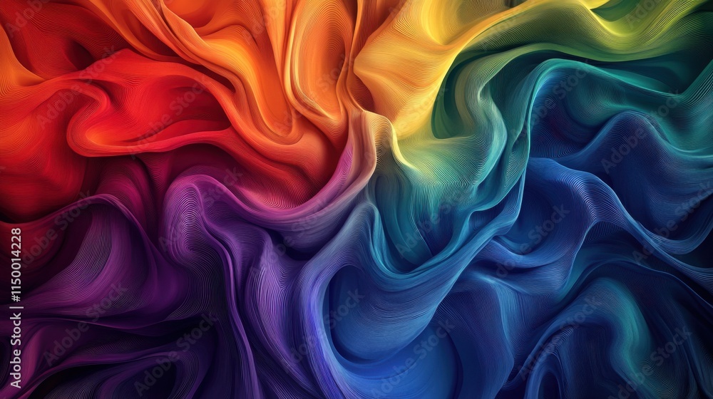 Abstract Rainbow Swirls: A Vibrant Symphony of Colors in Fluid Motion Abstract Rainbow Swirls: A Vibrant Symphony of Colors in Fluid Motion