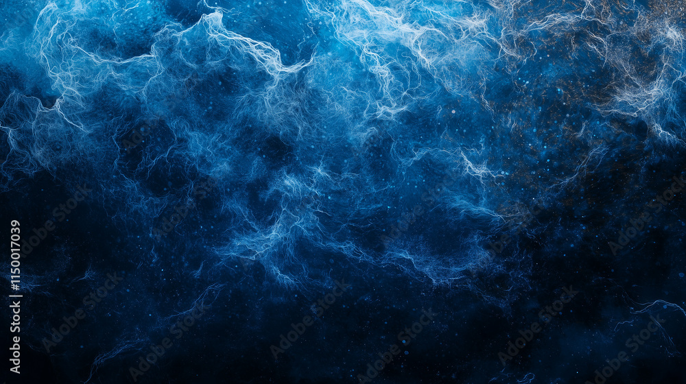 Obraz premium Dynamic ocean wave texture background with copy space for creative designs and artistic projects