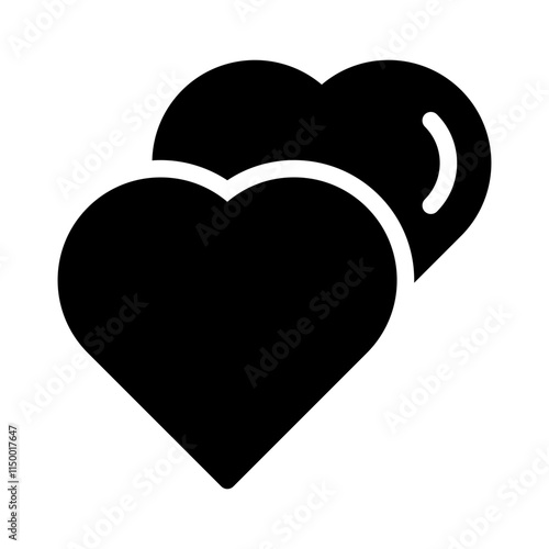 heart glyph icon