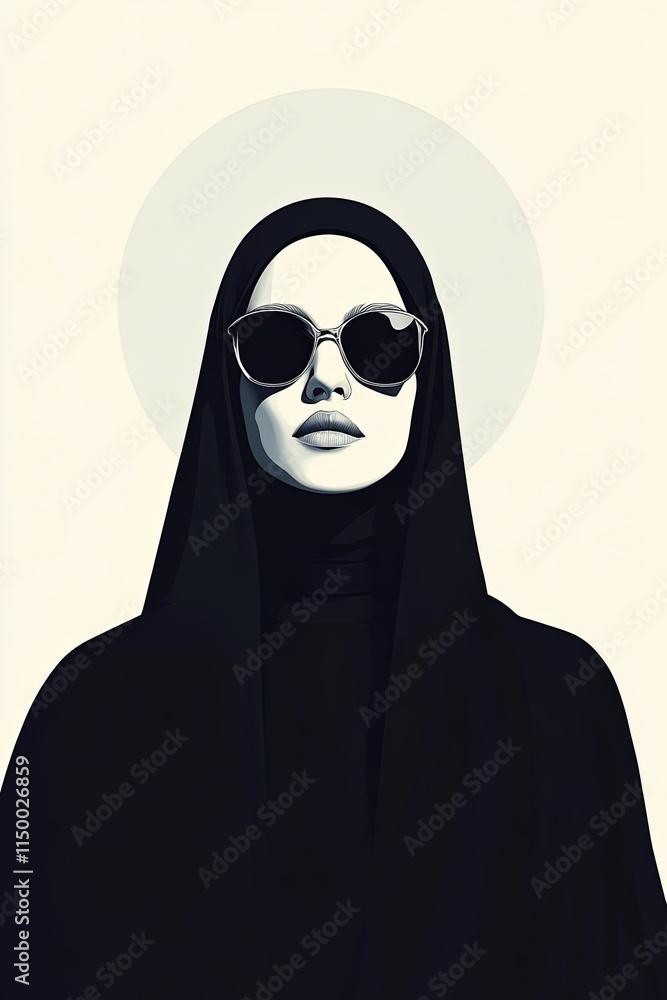 catholic nun minimalism art pose catholic nun minimalism art pose