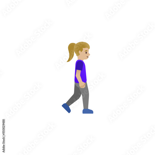 Person Walking Emoji
