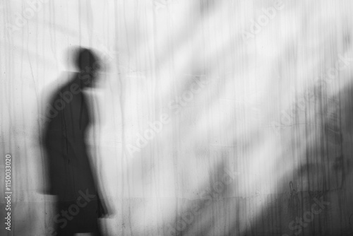 PNG  Abstract shadow figure silhouette art